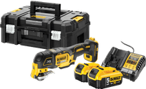 Starterset DeWalt DCS356NT-XJ 5,0-Ah-Akku (2 x) Oszillierendes Multitool