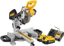 Starterset DeWalt DCS365N-XJ 5,0-Ah-Akku (2 x) Kappsäge mit Zugfunktion