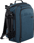 Dörr Fotorucksack Prag Pro 20L Blau Kameratasche für Spiegelreflexkamera