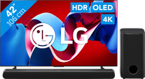 LG OLED42C47LA (2024) + Soundbar LG Fernseher für Gaming