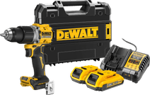 DeWalt DCD805NT-XJ 2,0-Ah-Akku (2x) Starterset Bohrmaschine und Schlagbohrmaschine