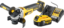 DeWalt DCG405NT-XJ 5.0Ah Battery Starter Kit Angle grinder