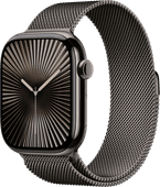 Apple Watch Series 10 4G 46 mm Titan Schwarz Milanaise Armband M/L Apple Watch Series 10