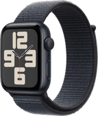 Apple Watch SE 2024 44 mm Mitternacht Sport Loop Sportgeschenk