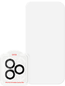 BlueBuilt Apple iPhone 16 Pro Max Screen Protector Glass + Camera Lens Protector Case friendly screen protector