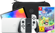 Nintendo Switch OLED Weiß + Zelda: Echoes of Wisdom + BlueBuilt Schutzhülle Nintendo Switch OLED