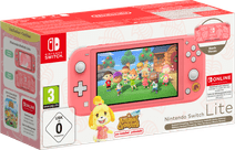 Nintendo Switch Lite Coral + Animal Crossing + 12 months of Nintendo Switch Online Nintendo Switch