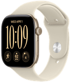 Apple Watch Series 12 46mm Gold Sport Band S/M 