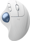 Logitech ERGO M575S Wireless Trackball Maus Weiß Bluetooth-Maus