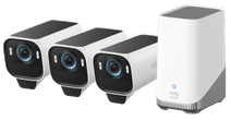 eufyCam S3 Pro 3er-Pack + HomeBase 3 Smart-Home-Geschenk