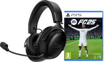 HyperX Cloud III Wireless Schwarz + EA Sports FC 25 PS5 Kabelloses Gaming-Headset für Playstation 4