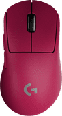 Logitech G PRO X Superlight 2 DEX Lightspeed Kabellose Gaming-Maus Magenta Kabelgebundene Maus