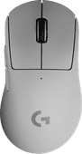 Logitech G PRO X Superlight 2 DEX Lightspeed Kabellose Gaming-Maus Weiß Kabelgebundene Maus