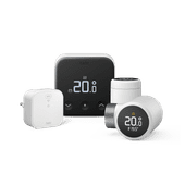 Tado Smart-Thermostat X Starterpaket + 2 Thermostatköpfe Smart-Home-Geschenk