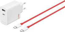 OnePlus SuperVOOC Charger 80W with 2 Ports + USB-C Cable Samsung S24 charger