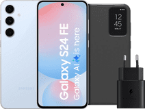 Samsung Galaxy S24 FE 256GB Blau 5G + Zubehörpaket 