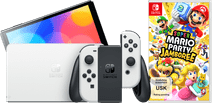 Nintendo Switch OLED White + Mario Party Jamboree Nintendo Switch