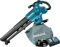 Makita DUB187Z 18V 5,0-Ah-Akku Starterset Laubsauger