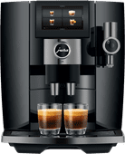 JURA J10 Piano Black (EA) Fully automatic coffee machine with milk tube