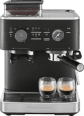 KitchenAid 5KES6551EBK piston machine with a bean grinder