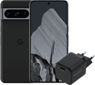 Google Pixel 8 Pro 128GB Schwarz 5G + BlueBuilt Ladegerät mit USB-C-Port 30 W Schwarz Standby Dual-SIM Handy