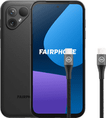 Fairphone 5 256GB Schwarz 5G + BlueBuilt USB-C-Kabel 1,5 m Nylon Schwarz Fairphone 5