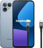 Fairphone 5 256GB Blau 5G + BlueBuilt USB-C-Kabel 1,5 m Nylon Schwarz Fairphone 5