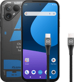 Fairphone 5 256GB Transparent 5G + BlueBuilt USB-C-Kabel 1,5 m Nylon Schwarz Fairphone 5