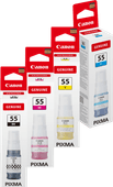 Canon GI-55 Ink Bottles Combo Pack Cartridge for Canon printer