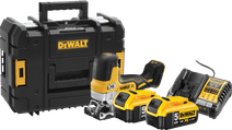 Starterset DeWalt DCS335NT-XJ 5,0-Ah-Akku (2 x) Top 10 der meistverkauften Stichsägen