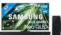 Samsung GQ43QN90D + Samsung HW-Q810GD/ZG Samsung Fernseher aus dem Jahr 2024