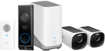 eufyCam 3 Doppelpack + Video Doorbell E340 + Chime WLAN-Überwachungskamera