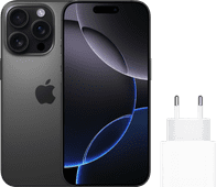Apple iPhone 16 Pro 128GB Black Titanium + Apple Fast Charger Apple iPhone 16 Pro