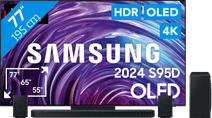 Samsung GQ77S95D + Samsung HW-Q935GD/ZG Samsung OLED S95 Serie