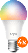 TP-Link Tapo L535E - White and Colored Light - E27 - 4-pack Smart light with E27 fitting