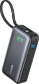 Anker Nano Powerbank 10.000 mAh mit Schnellladefunktion Schwarz Powerbank mit Schnellladefunktion