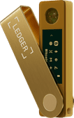 Ledger Nano X Gold Hardware Wallet