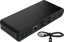 BlueBuilt DisplayLink Docking Station Pro with USB-C Black Docking station USB-C connector