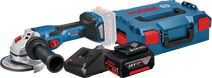 Bosch Professional GWS 18V-15 C 5.0Ah GBA Battery (2x) Starter Pack Angle grinder
