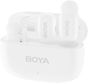 Boya Mini Ultra-Mini Weiß (USB-C und Lightning) Kabelloses Mikrofon