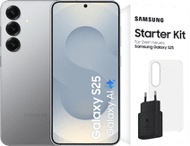 Samsung Galaxy S25 256GB Silber 5G + Zubehörset Smartphone mit NFC