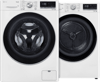 LG F6WV709P1 + LG V9R09TC 9kg washing machine with steam function