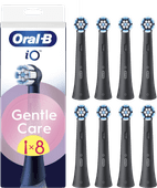 Oral-B iO Gentle Care Schwarz (8 Stück) Oral-B Aufsteckbürste