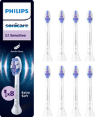 Philips Sonicare Sensitive HX6058/87 Weiß (8 Stück) Philips Sonicare Aufsteckbürste