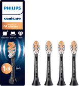 Philips Sonicare Premium All-in-One HX9094/88 Schwarz (4 Stück) Philips Sonicare Aufsteckbürste