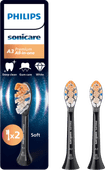 Philips Sonicare Premium All-in-One HX9092/88 Schwarz (2 Stück) Philips Sonicare Aufsteckbürste