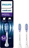 Philips Sonicare Premium Gum Care HX9052/87 Weiß (2 Stück) Aufsteckbürste gegen Zahnfleischentzündungen