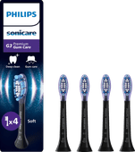 Philips Sonicare Premium Gum Care HX9054/88 Schwarz (4 Stück) Aufsteckbürste gegen Zahnfleischentzündungen