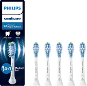 Philips Sonicare Premium Plaque Defense HX9045/87 Weiß (5 Stück) Philips Sonicare Aufsteckbürste