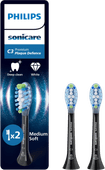 Philips Sonicare Premium Plaque Defense HX9042/88 Schwarz (2 Stück) Philips Sonicare Aufsteckbürste